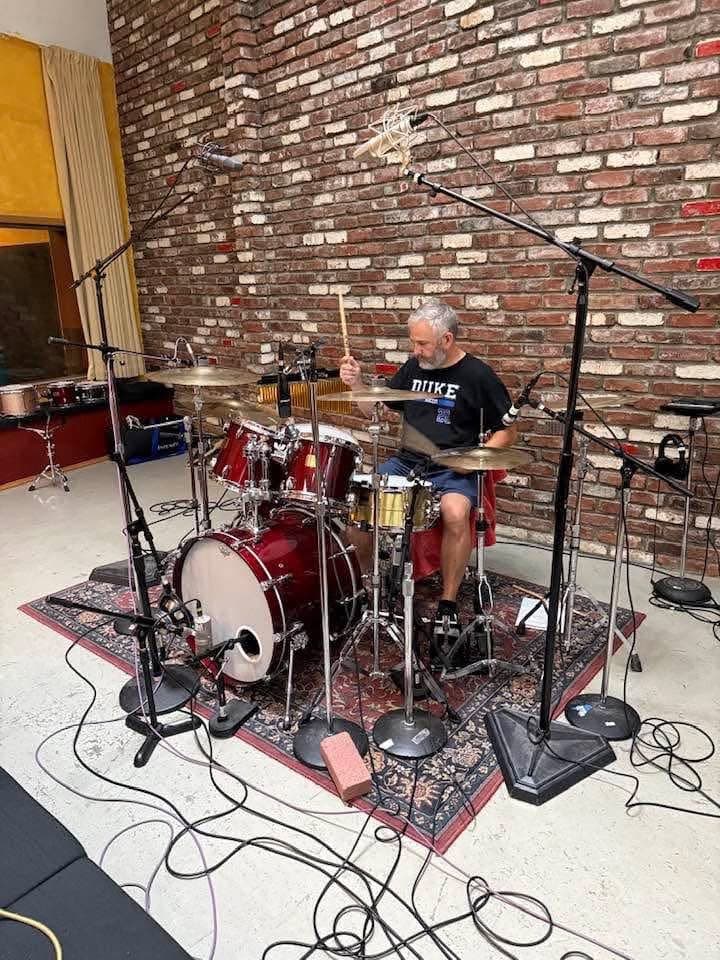 Slow Moving Bird recording at London Bridge Studio in summer 2026