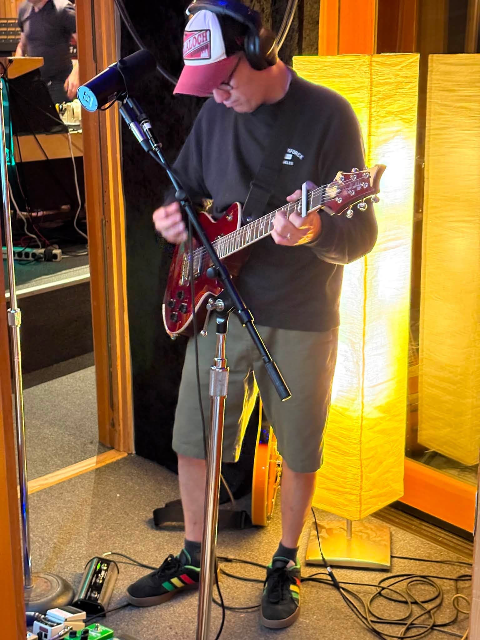 Slow Moving Bird recording at London Bridge Studio in summer 2026