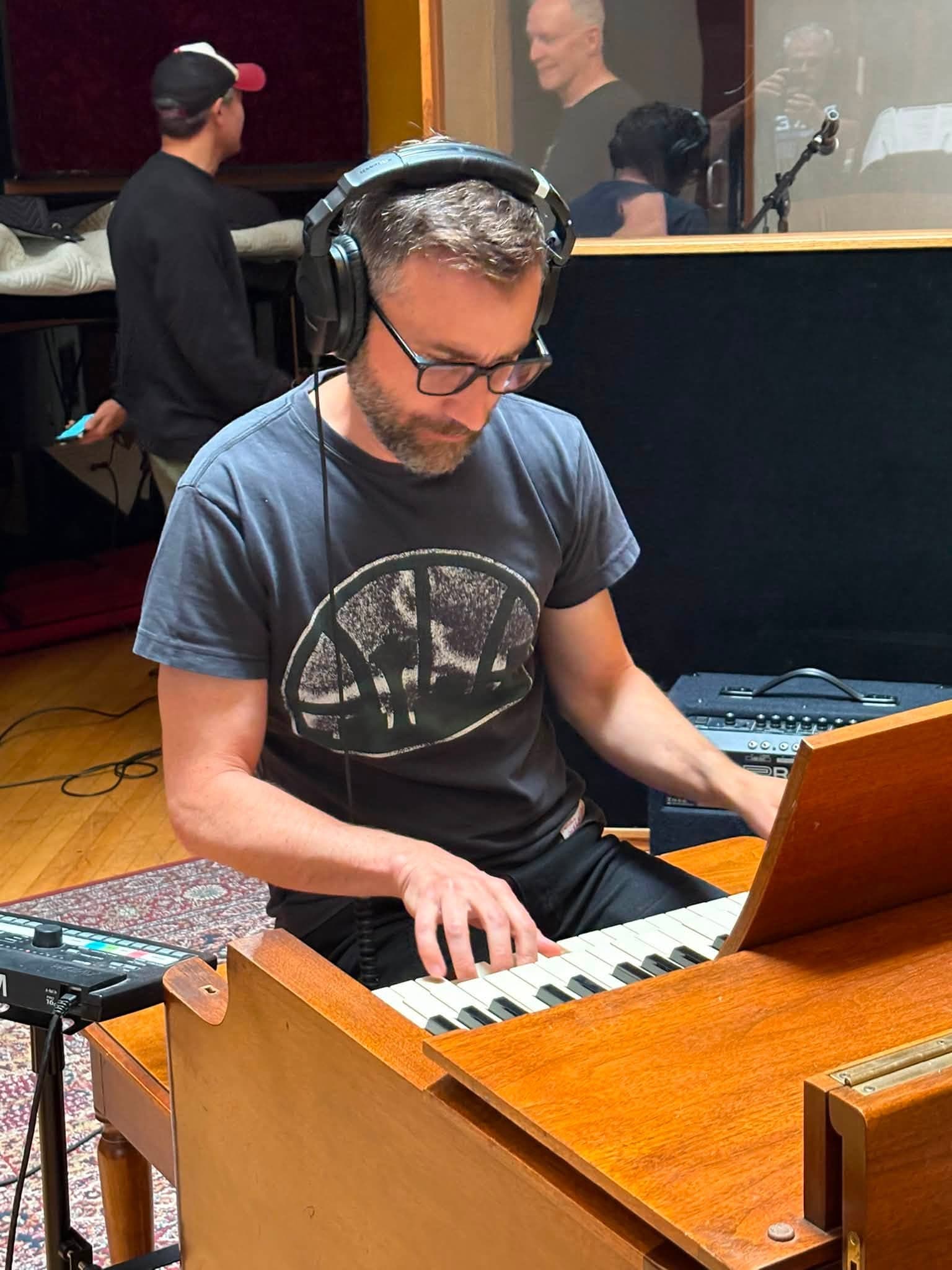 Slow Moving Bird recording at London Bridge Studio in summer 2026