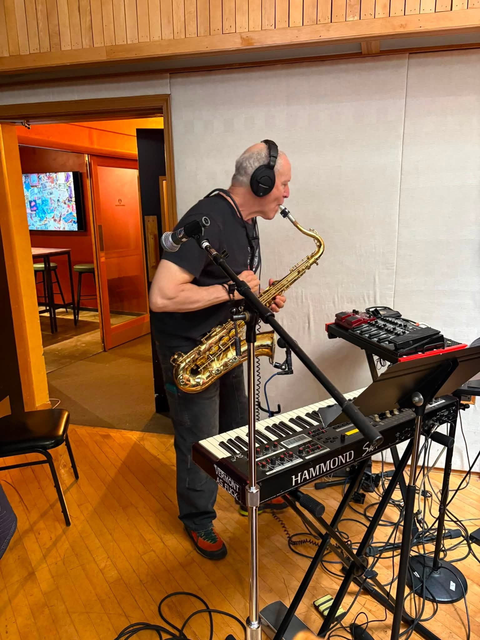 Slow Moving Bird recording at London Bridge Studio in summer 2026